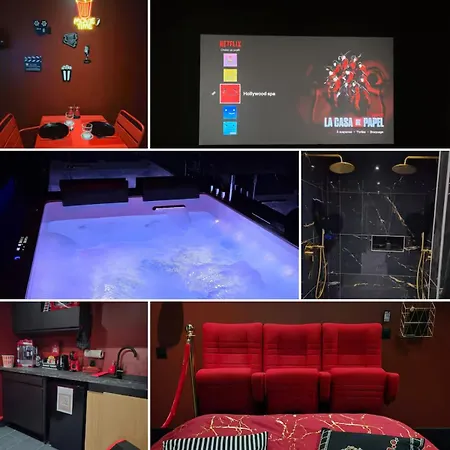 Hollywood Jacuzzi - Cinema Appartement