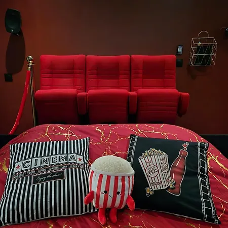 Appartement Hollywood Jacuzzi - Cinema *
